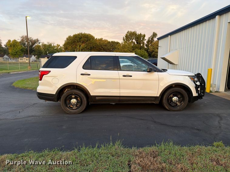 image for item FH6442 2018 Ford Explorer Police Interceptor SUV