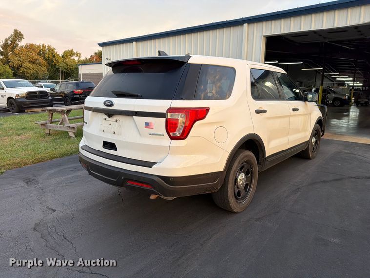 image for item FH6442 2018 Ford Explorer Police Interceptor SUV