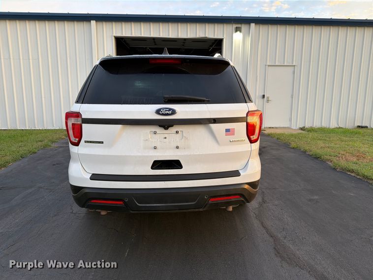 image for item FH6442 2018 Ford Explorer Police Interceptor SUV