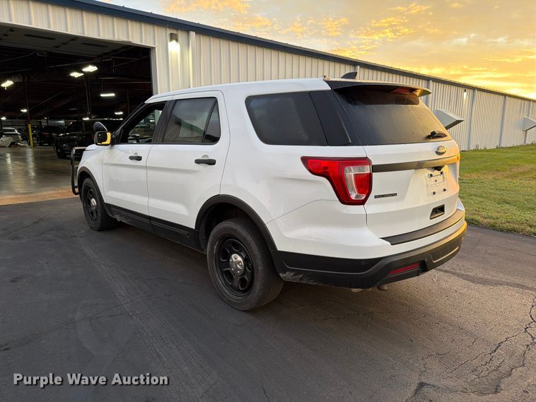image for item FH6442 2018 Ford Explorer Police Interceptor SUV