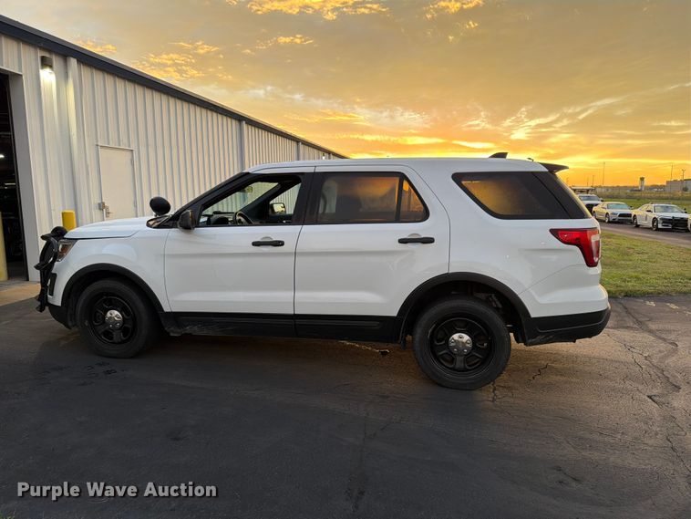 image for item FH6442 2018 Ford Explorer Police Interceptor SUV