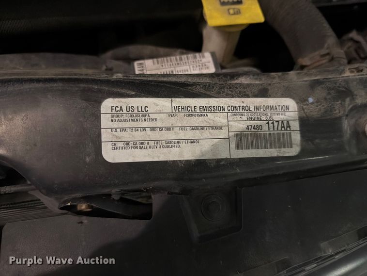 image for item FH6446 2015 RAM Cargo Van van