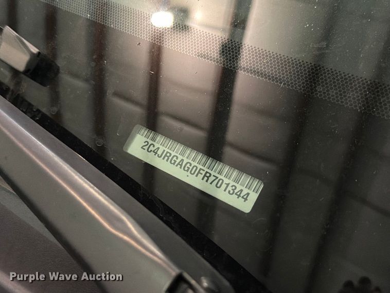 image for item FH6446 2015 RAM Cargo Van van