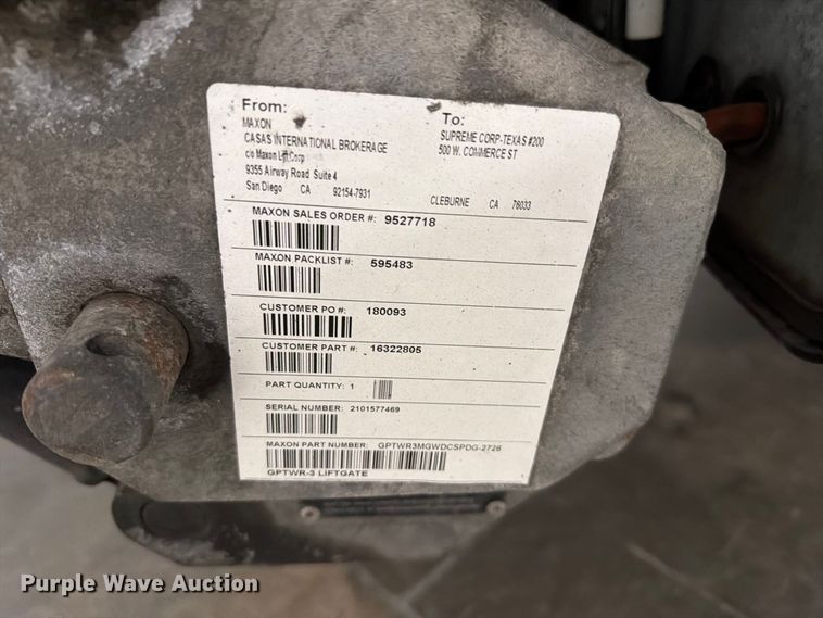 image for item FH6447 2022 International MV607 box truck