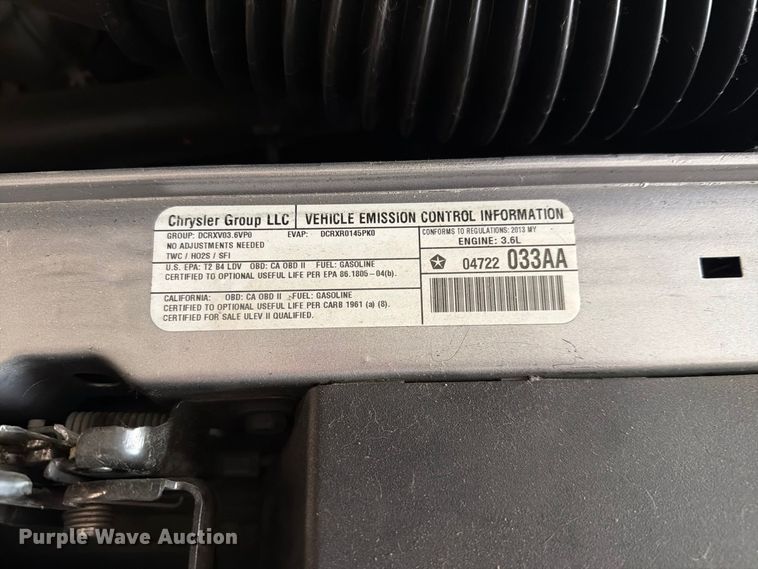 image for item FI0978 2013 Dodge Challenger 