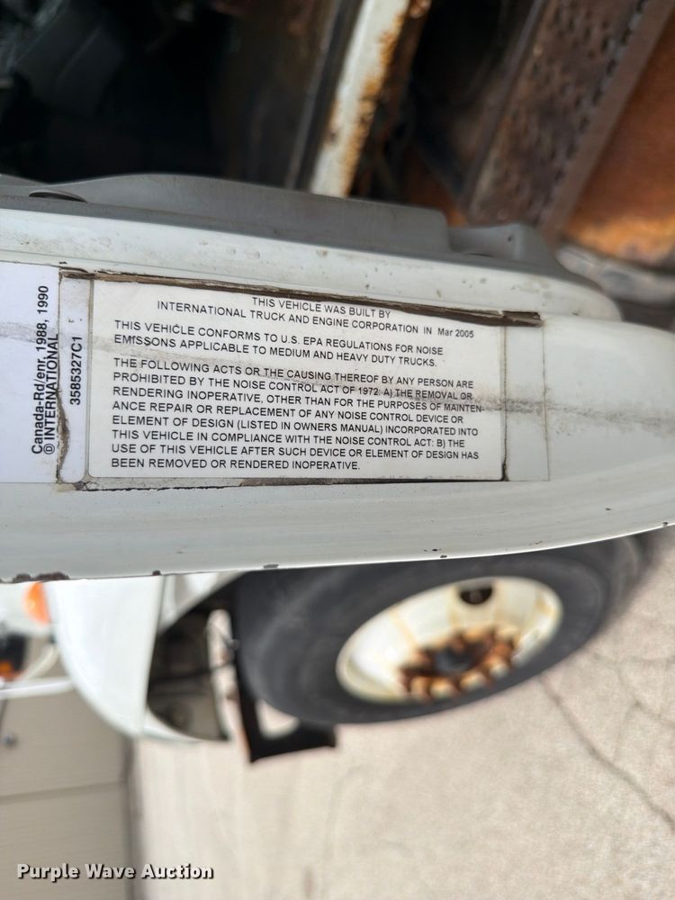 image for item FK4175 2006 International 7400 dump truck