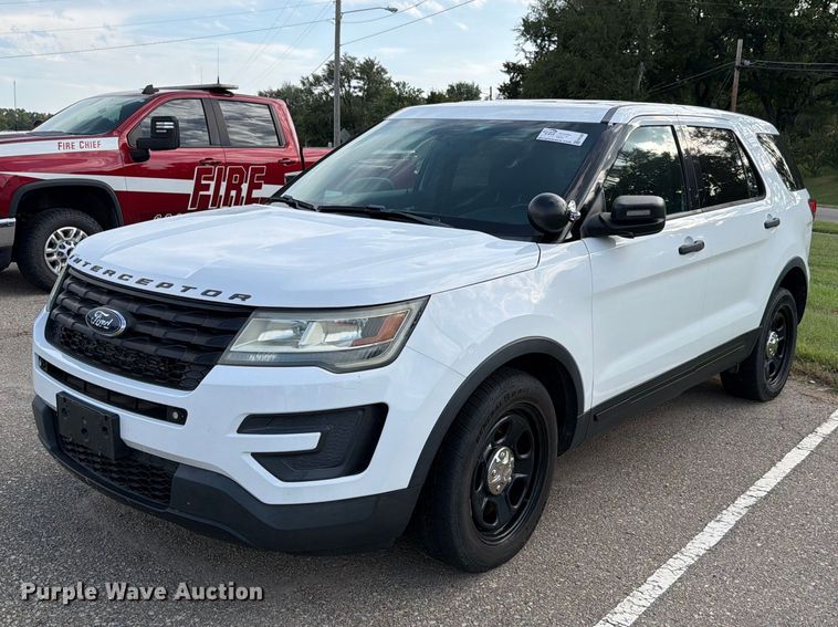 2016 Ford Explorer Police Interceptor SUV