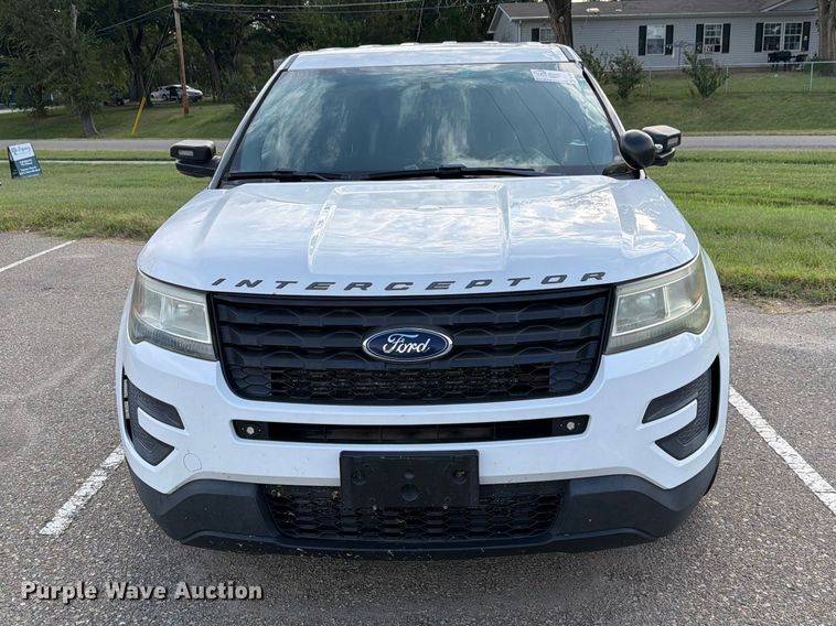 image for item FN1505 2016 Ford Explorer Police Interceptor SUV