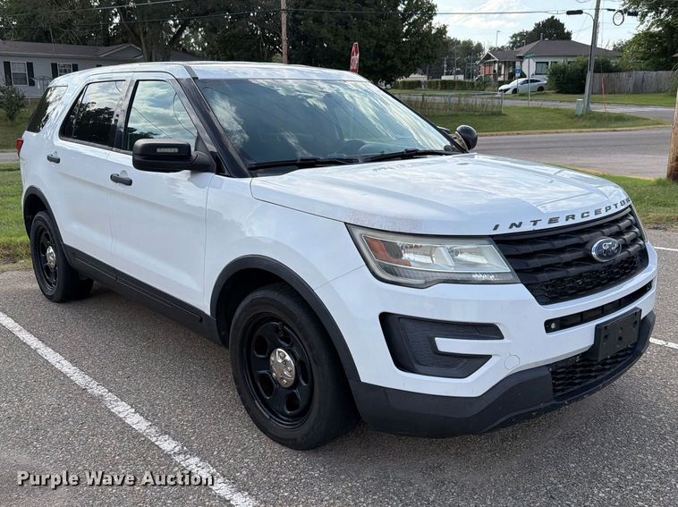 image for item FN1505 2016 Ford Explorer Police Interceptor SUV
