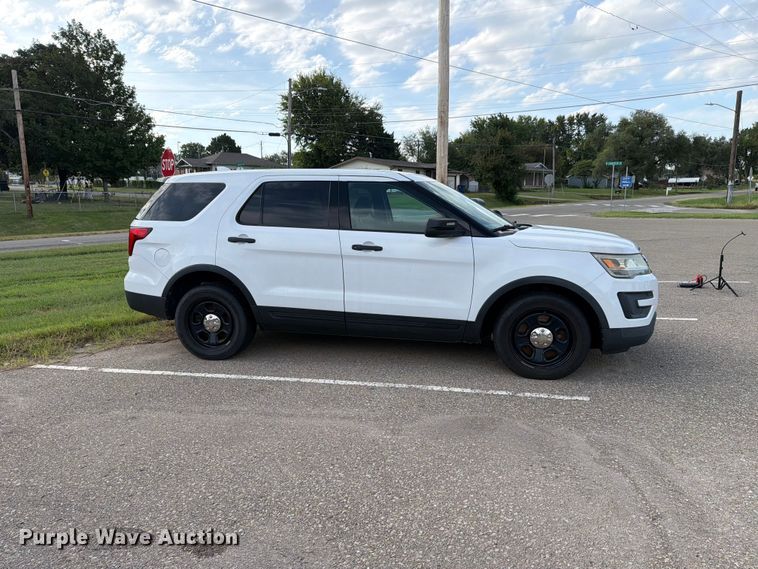 image for item FN1505 2016 Ford Explorer Police Interceptor SUV