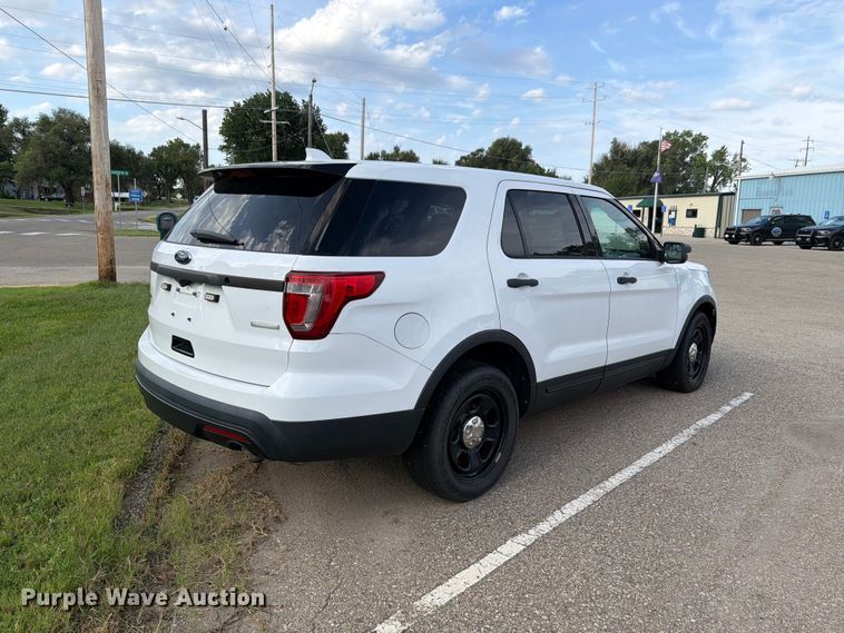 image for item FN1505 2016 Ford Explorer Police Interceptor SUV
