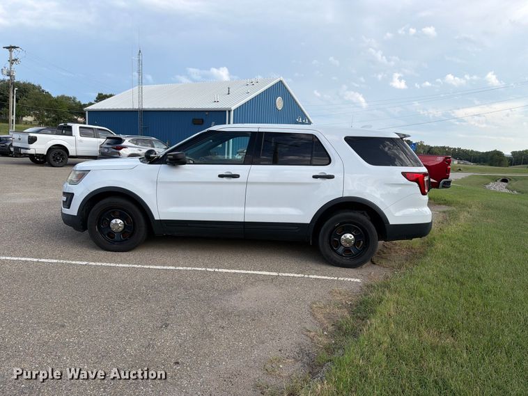 image for item FN1505 2016 Ford Explorer Police Interceptor SUV