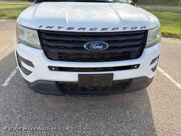 image for item FN1505 2016 Ford Explorer Police Interceptor SUV