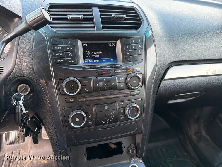 image for item FN1505 2016 Ford Explorer Police Interceptor SUV