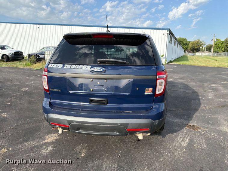 image for item FN1512 2015 Ford Explorer Police Interceptor SUV