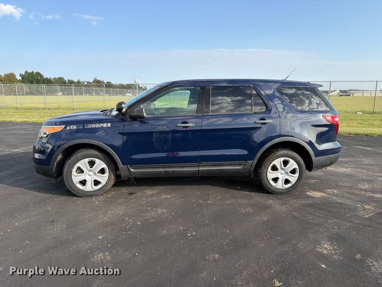 image for item FN1512 2015 Ford Explorer Police Interceptor SUV