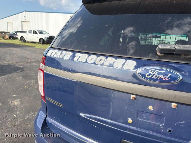 image for item FN1512 2015 Ford Explorer Police Interceptor SUV