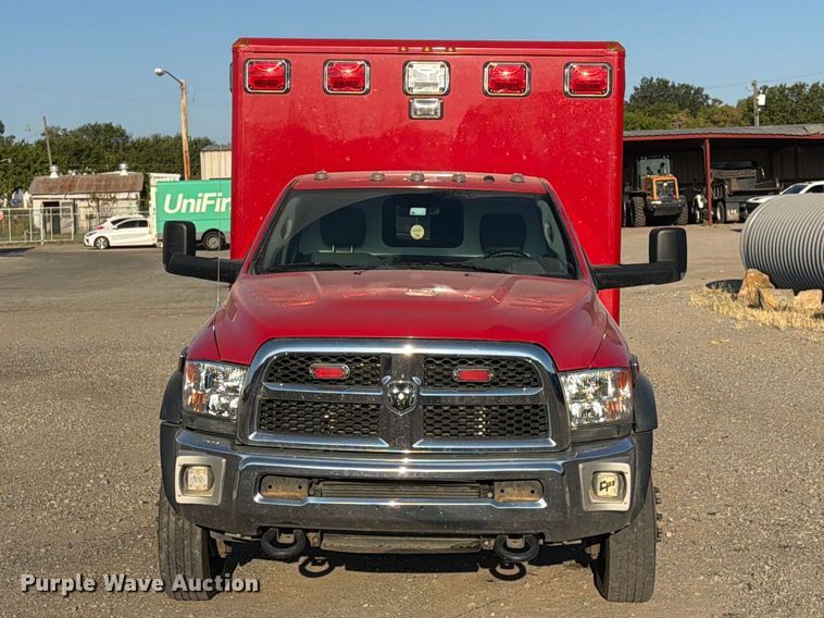 image for item FN2587 2013 RAM 4500 ambulance