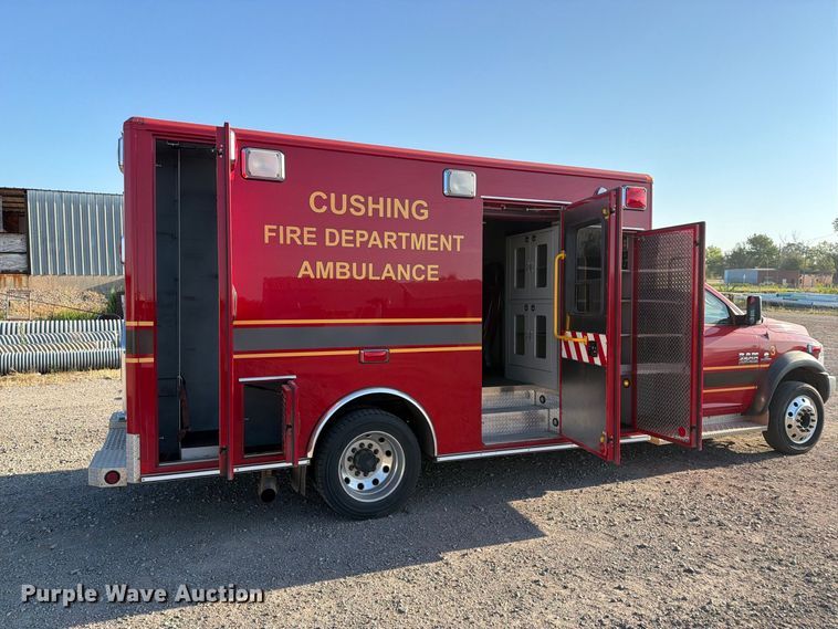 image for item FN2587 2013 RAM 4500 ambulance