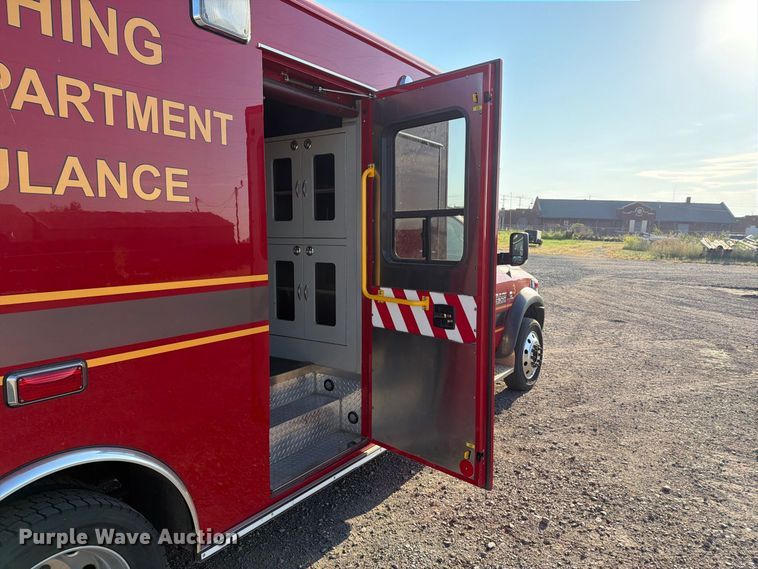 image for item FN2587 2013 RAM 4500 ambulance