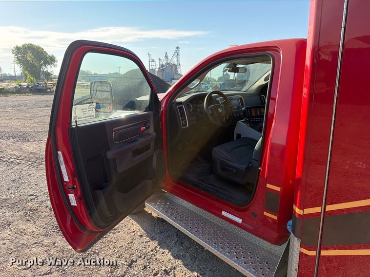 image for item FN2587 2013 RAM 4500 ambulance