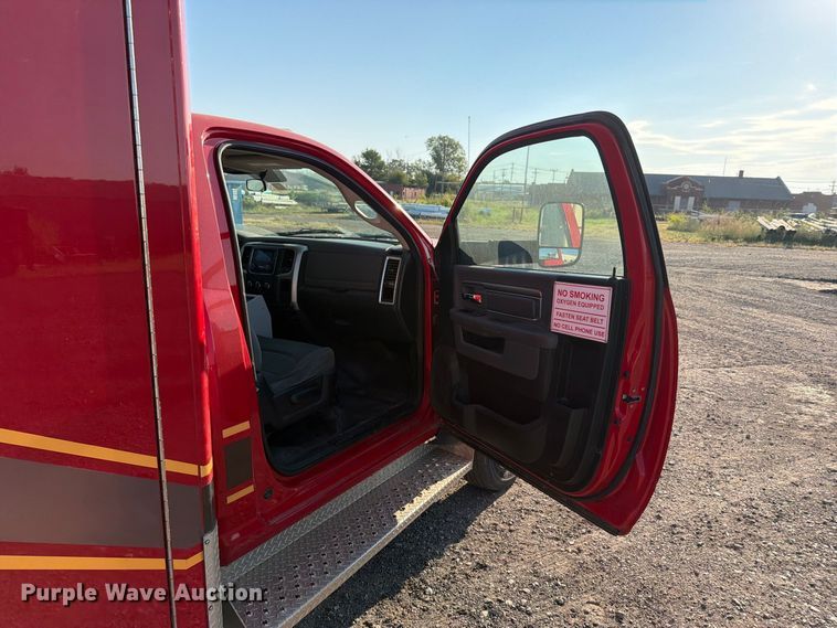 image for item FN2587 2013 RAM 4500 ambulance