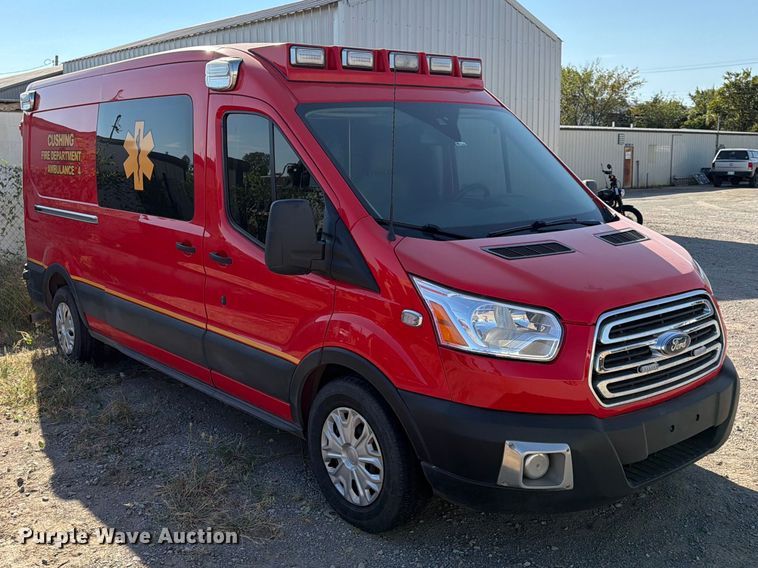 image for item FN2589 2019 Ford Transit ambulance