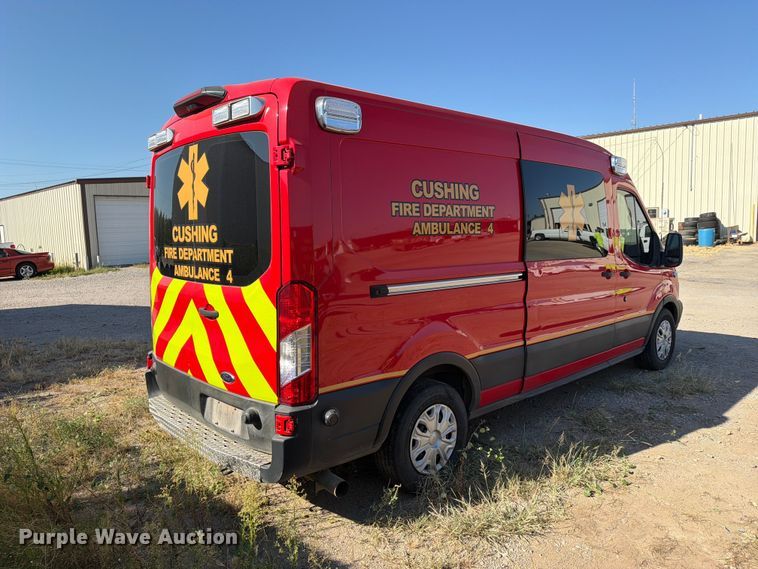 image for item FN2589 2019 Ford Transit ambulance