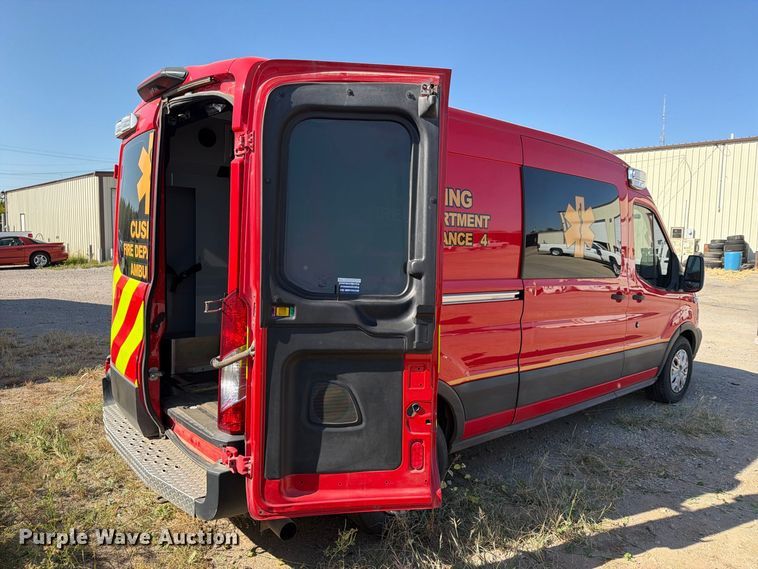 image for item FN2589 2019 Ford Transit ambulance