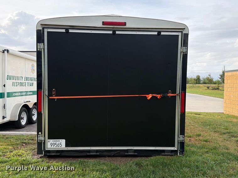 image for item FN5861 2009 Doolittle enclosed cargo trailer