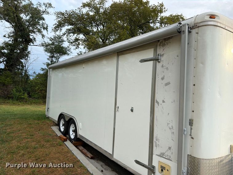 image for item FN5861 2009 Doolittle enclosed cargo trailer