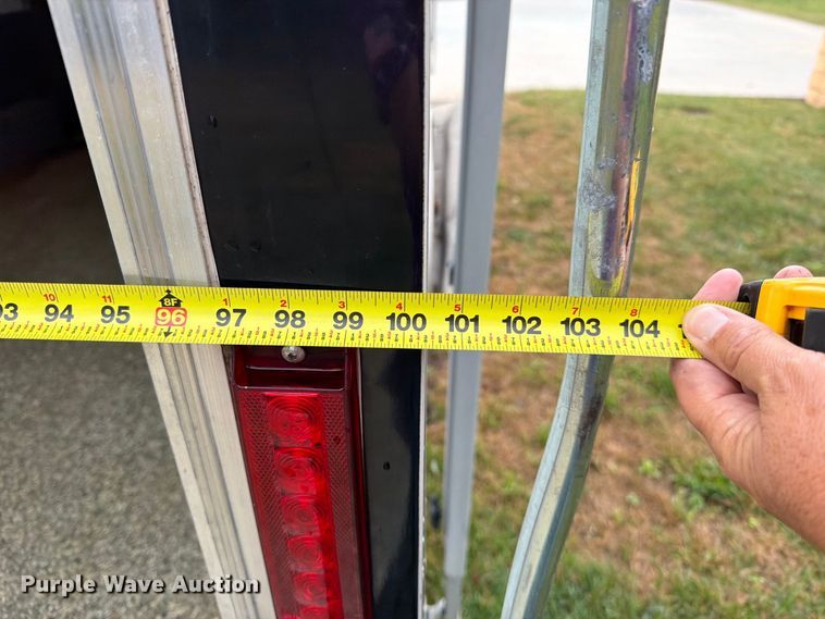 image for item FN5861 2009 Doolittle enclosed cargo trailer