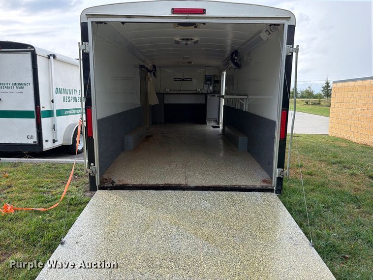 image for item FN5861 2009 Doolittle enclosed cargo trailer