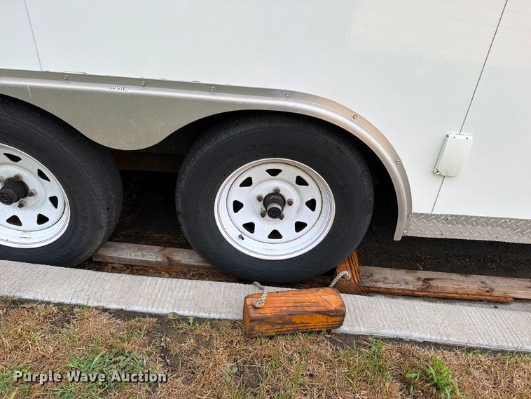 image for item FN5861 2009 Doolittle enclosed cargo trailer