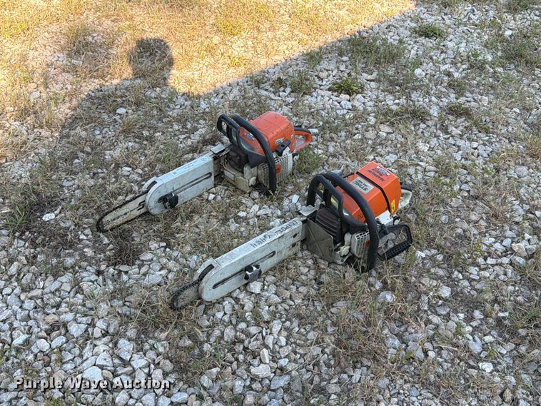 image for item FT6235 (2) Stihl chainsaws