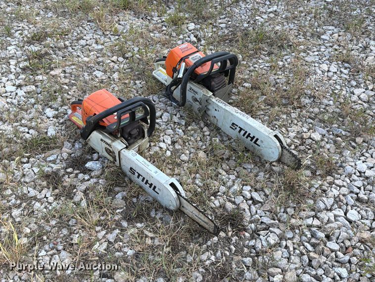 image for item FT6235 (2) Stihl chainsaws