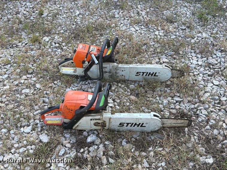 image for item FT6235 (2) Stihl chainsaws