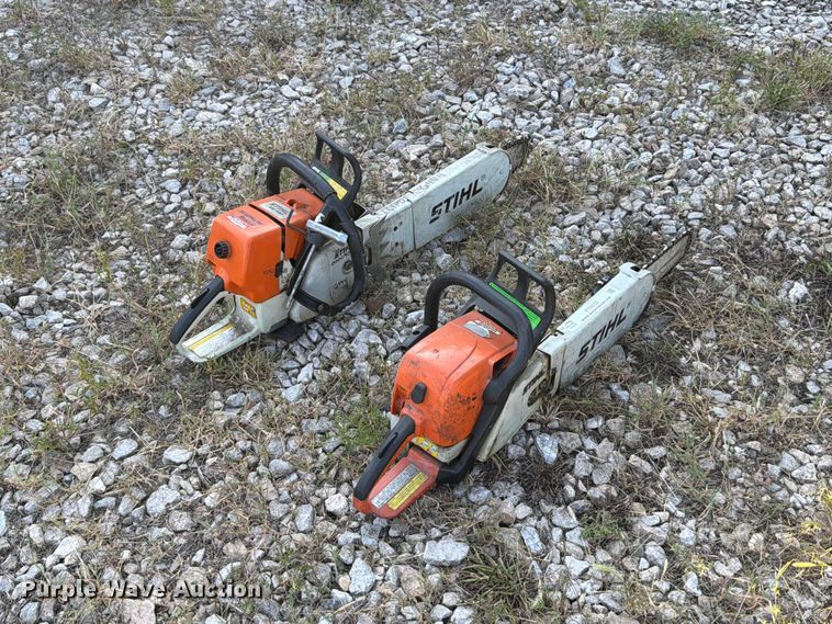 image for item FT6235 (2) Stihl chainsaws