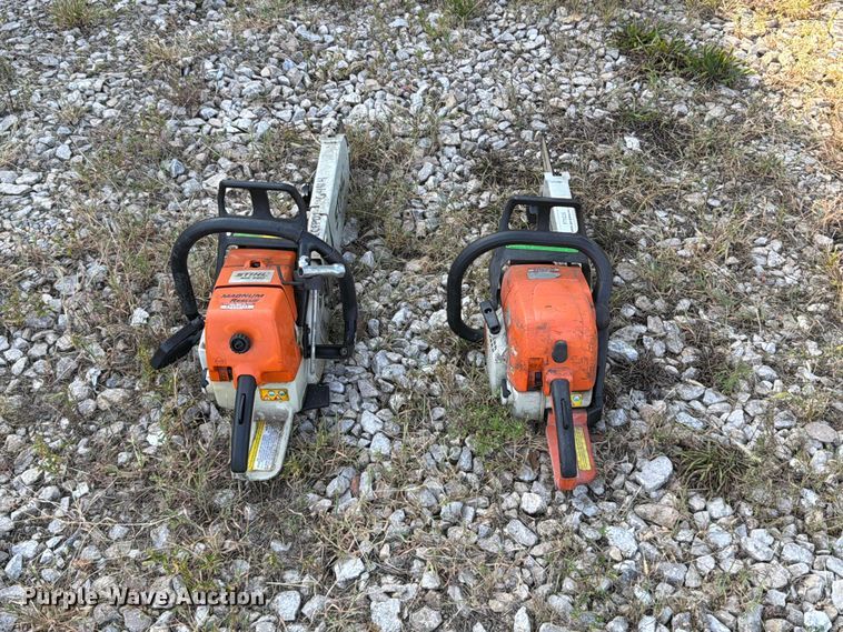 image for item FT6235 (2) Stihl chainsaws