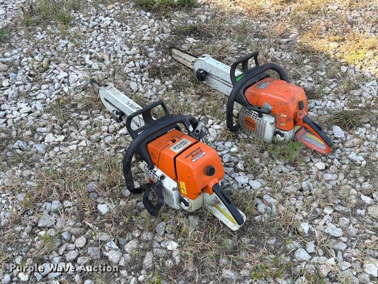 image for item FT6235 (2) Stihl chainsaws
