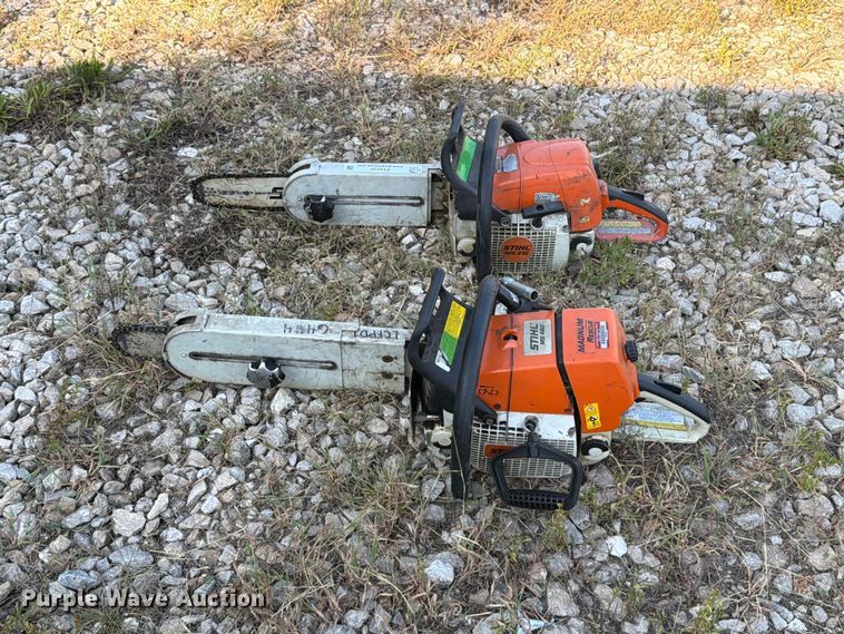 image for item FT6235 (2) Stihl chainsaws