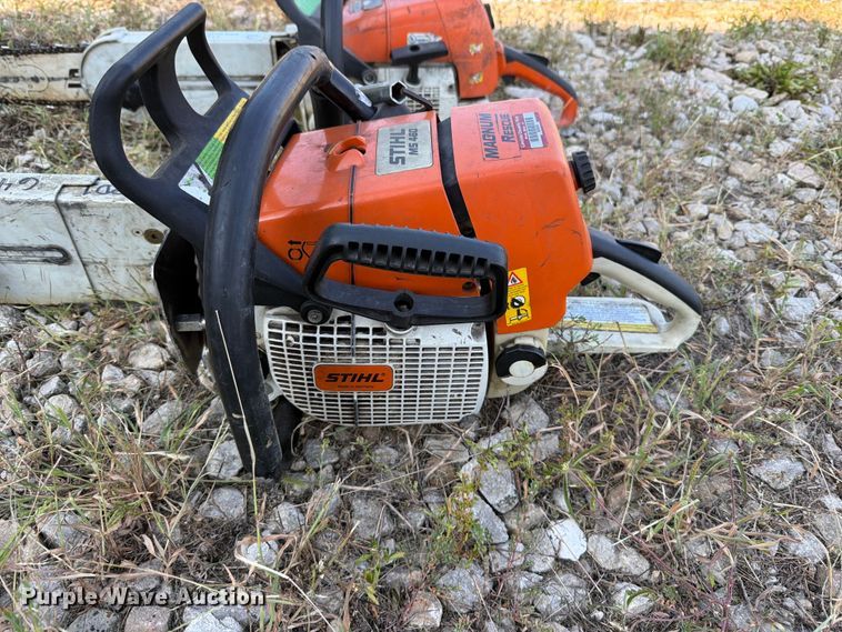 image for item FT6235 (2) Stihl chainsaws