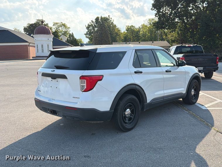 image for item FT6272 2020 Ford Explorer Police SUV