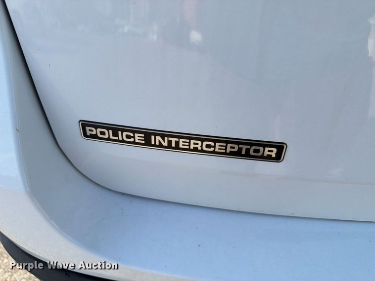 image for item FT6272 2020 Ford Explorer Police SUV