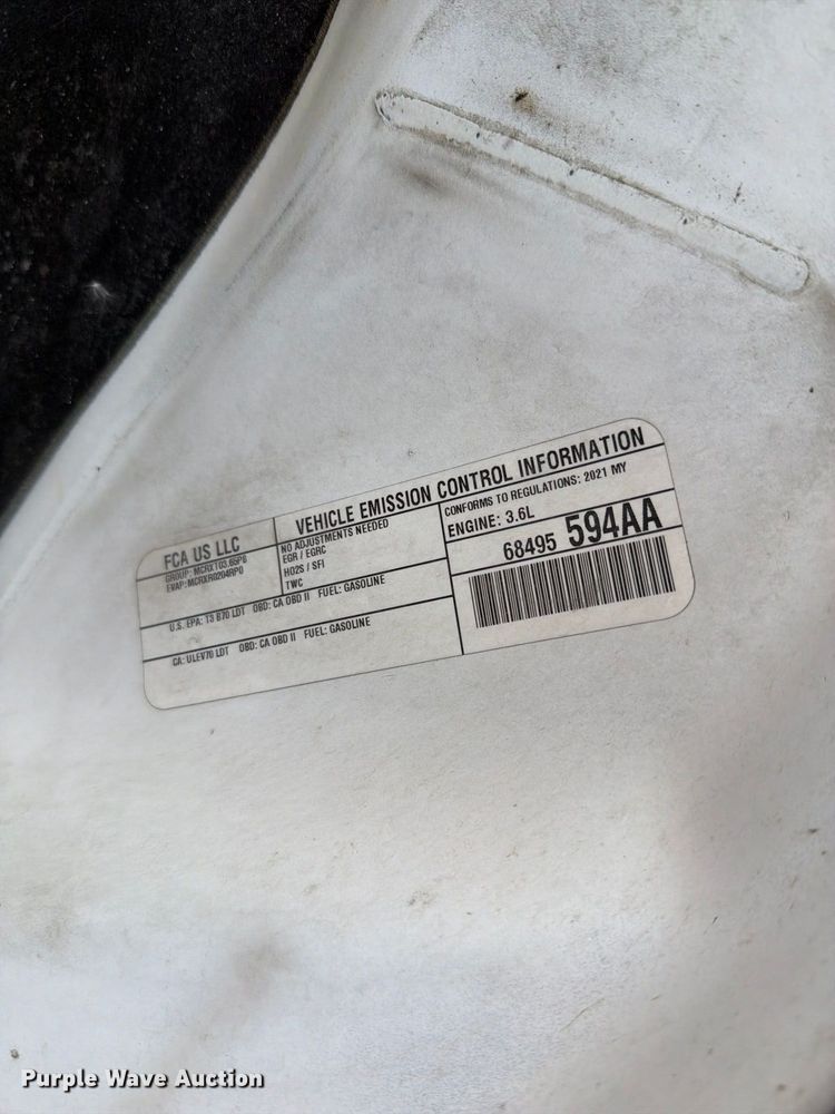 image for item FT6274 2021 Dodge Durango SSV SUV