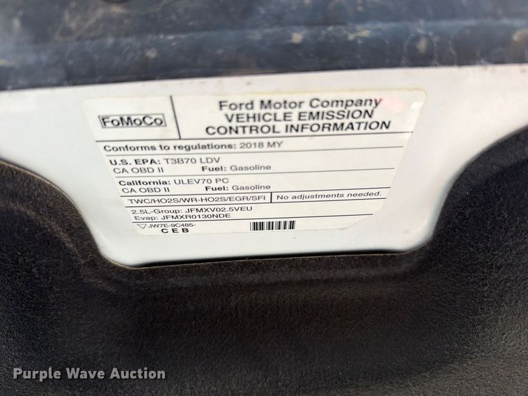 image for item FT6276 2018 Ford Fusion S 