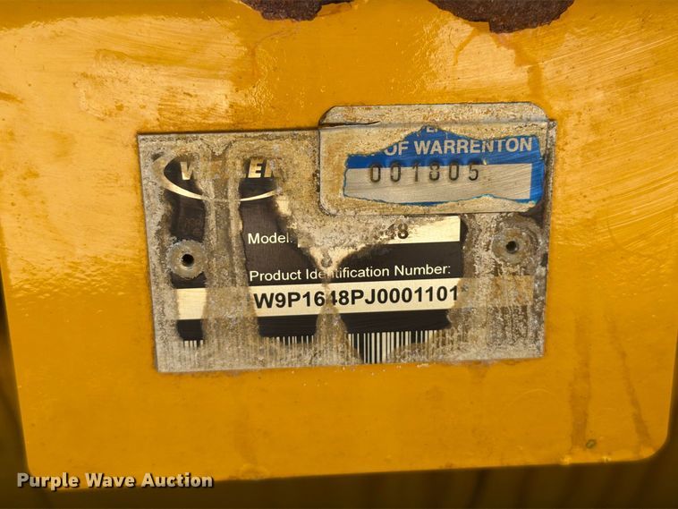 image for item FT6278 2018 Weiler 1648 Plus paver