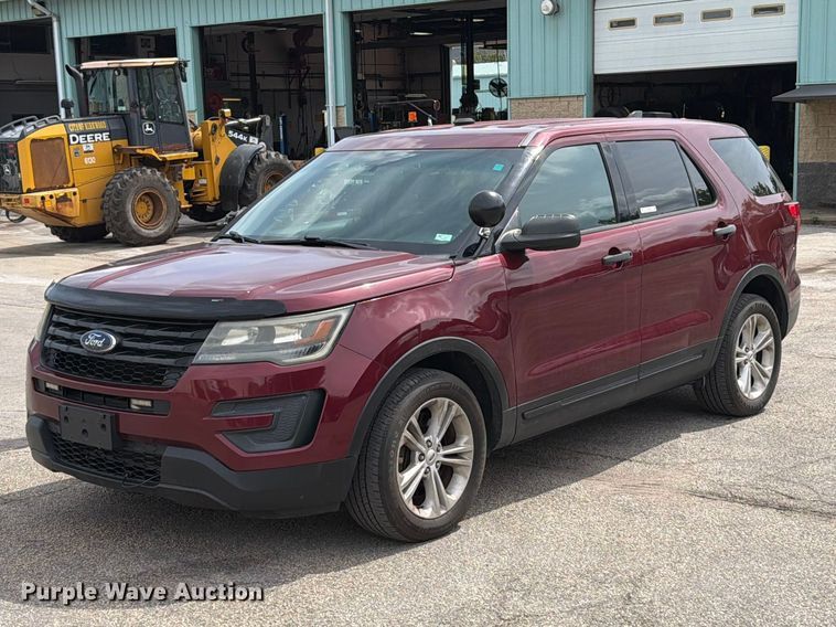 image for item FT6298 2016 Ford Explorer Police Interceptor SUV