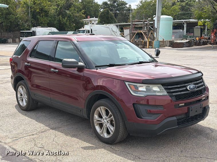 image for item FT6298 2016 Ford Explorer Police Interceptor SUV
