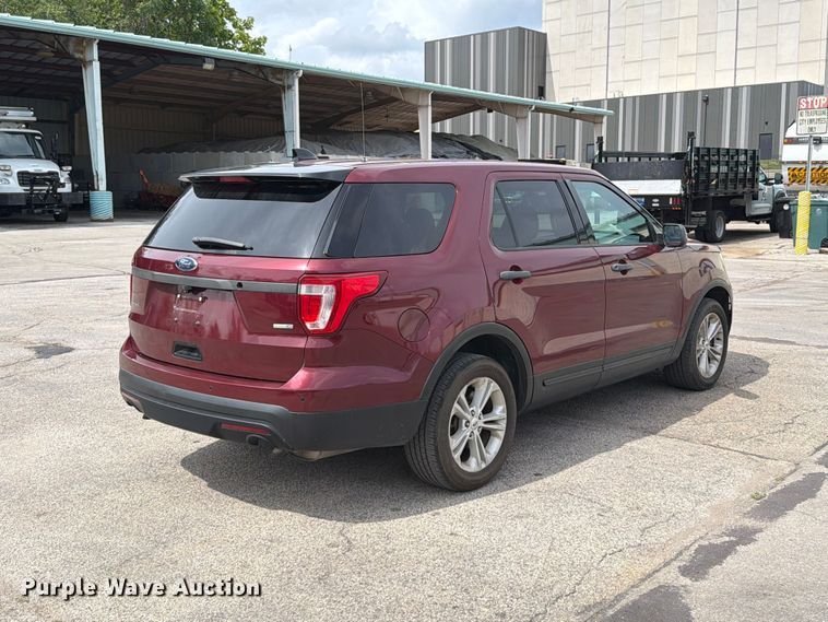 image for item FT6298 2016 Ford Explorer Police Interceptor SUV